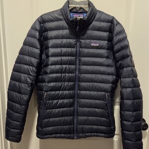 Patagonia Navy Down Sweater